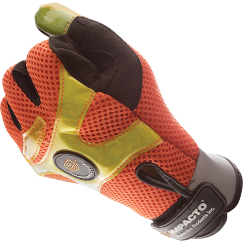 High-Visibility Anti-Vibration Air Gloves, Size Medium/8 Nuna Depot Inc.