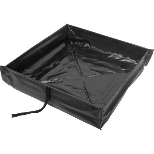 Berme de confinement des d&eacute;versements repliable &agrave; rouler, Capacit&eacute; 15 gal. US, 2' la x 2' lo x 6" h Nuna Depot Inc.