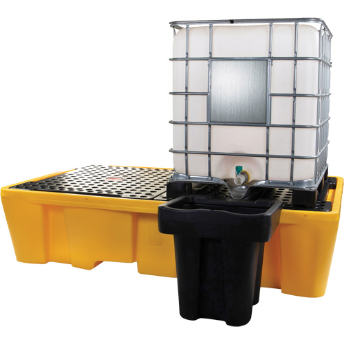 Double palette de d&eacute;versements IBC, Capacit&eacute; de d&eacute;versement 317 gal. US, 89" x 57" x 23" Nuna Depot Inc.