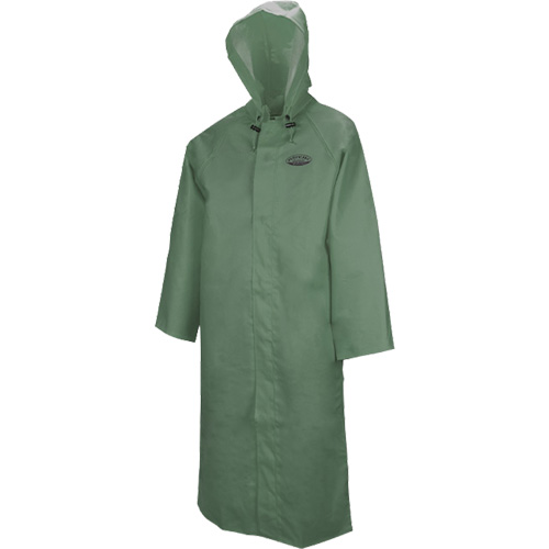 851 Hurricane Long Coat with Detachable Hood, 3X-Large, Green Nuna Depot Inc.