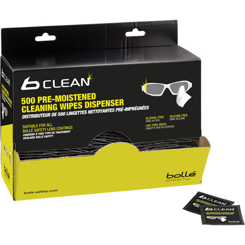 Lingettes nettoyantes pr&eacute;mouill&eacute;es B-Clean B500 Nuna Depot Inc.
