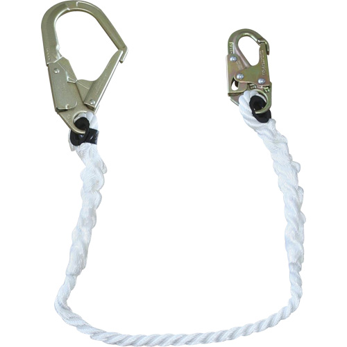 LAN-1242-4 Longe &agrave; corde de retenue 5/8", 1 branches, 4', Classe CSA A Nuna Depot Inc.