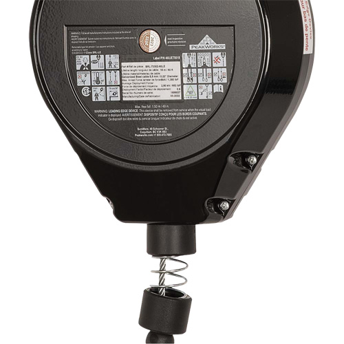 SRL-73302-60LE Self-Retracting Lifeline, 60', Galvanized Steel, Swivel Nuna Depot Inc.