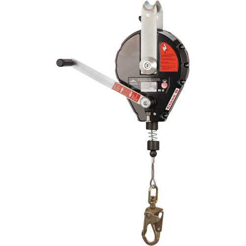SRL-73303-60 Cable Self-Retracting Lifeline with Recovery, 60', Galvanized Steel, Swivel Nuna Depot Inc.
