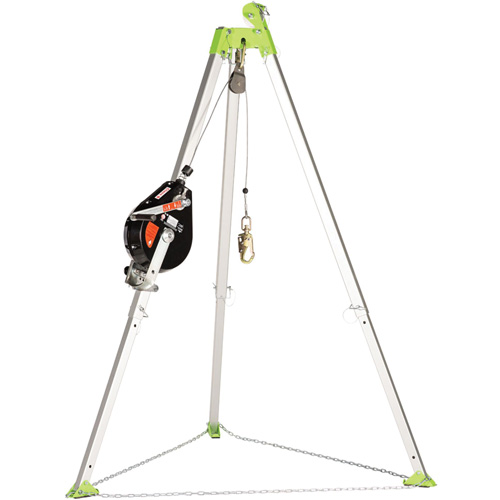 SRL-73303-96 Cable Self-Retracting Lifeline with Recovery, 96', Galvanized Steel, Swivel Nuna Depot Inc.