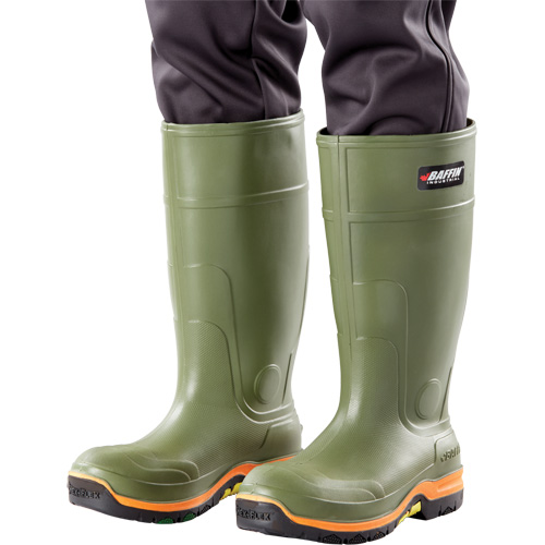 Bottes de s&eacute;curit&eacute; Hercules pour hommes, Polyur&eacute;thane thermique, Embout Aluminium, Pointure 4, Semelle R&eacute;sistant aux perforations Nuna Depot Inc.