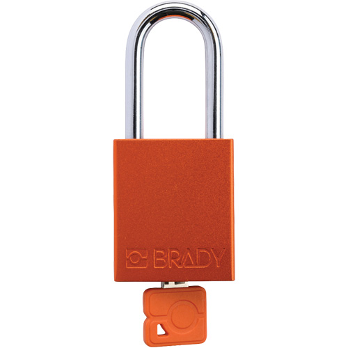 Velocity Plus Safety Lockout Padlock, Orange, Keyed Alike, Aluminum, 1-1/2" Width Nuna Depot Inc.