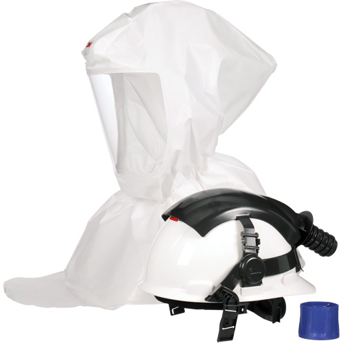 Cagoule pour peintre Versaflo s&eacute;rie S S-767 avec voile interne et casque, Standard, Casque rigide, Bavette Simple Nuna Depot Inc.