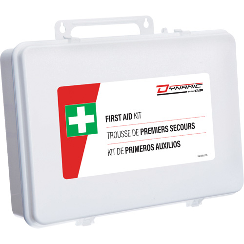 Trousse de premiers soins Dynamic, R&eacute;pond ou surpasse la norme CSA Z1220-24 type 2 environnements &agrave; faible risque, Petit (2-25 travailleurs) Nuna Depot Inc.