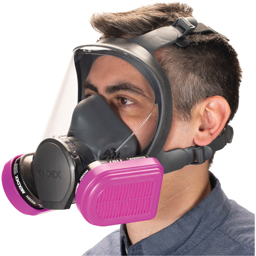 Semi-Rectangular Combo Filter for Respirators, Organic Vapour/P100 Nuna Depot Inc.