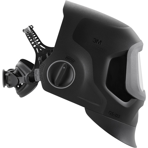 Speedglas G5-03 Pro Black Fixed Front Welding Helmet, 2.8" L x 4.3" W View Area, 2.5/5/8-13 Shade Range, Black Nuna Depot Inc.
