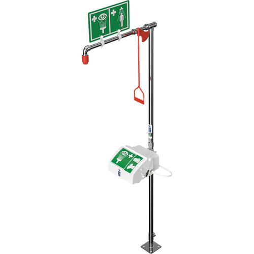 Douche combin&eacute;e avec cuvette ferm&eacute;e en ABS et entr&eacute;e inf&eacute;rieure, Socle Nuna Depot Inc.