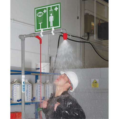 Combination Shower with Closed ABS Bowl & Top Inlet, Pedestal Nuna Depot Inc.