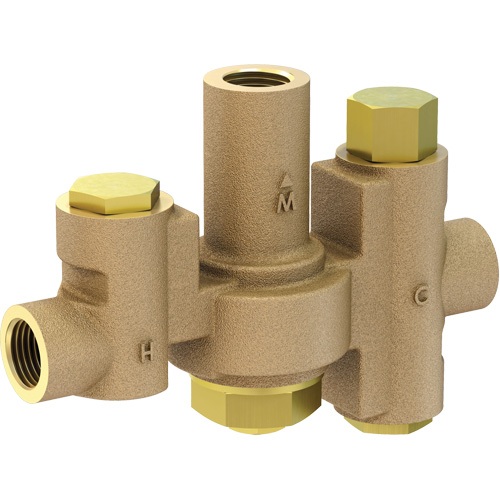 Low Capacity Thermostatic Mixing Valve for Individual Eye/Face Wash Stations, 2 - 35.1 GPM Nuna Depot Inc.