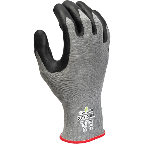 Gants r&eacute;sistants &agrave; la coupe XC810, Taille 6/Petit, Calibre 18, Rev&ecirc;tement Nitrile, Enveloppe en PEHP, ASTM ANSI niveau A4/EN 388 niveau D Nuna Depot Inc.