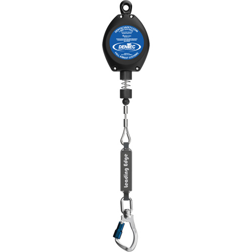 Self-Retracting Lifeline, 20', Galvanized Steel, Swivel Nuna Depot Inc.