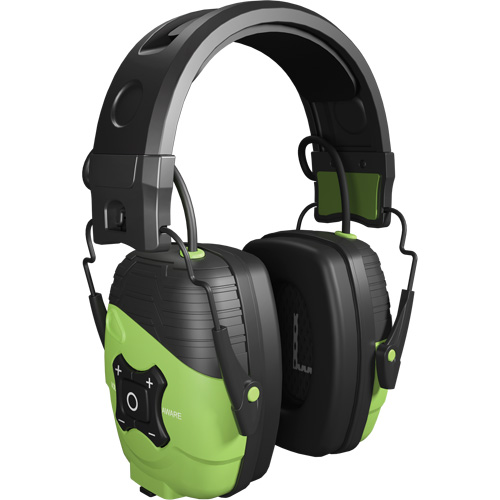 Safety Green Link Aware Bluetooth Earmuffs, Headband Style, 25 dB Nuna Depot Inc.