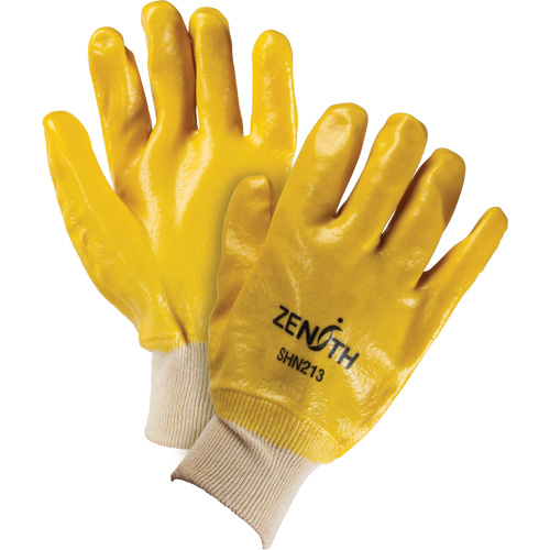 Gants &agrave; fini rugueux et r&eacute;sistants aux produits chimiques, Taille 9, 10" lo, PVC, Doublure en Interlock, 47-mil Nuna Depot Inc.