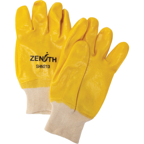 Gants &agrave; fini rugueux et r&eacute;sistants aux produits chimiques, Taille 9, 10" lo, PVC, Doublure en Interlock, 47-mil Nuna Depot Inc.