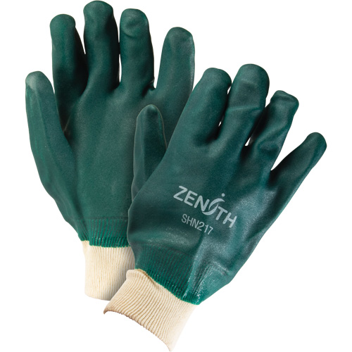 Gants verts &agrave; double enduit, 10" lo, PVC, Doublure en Jersey de coton, 70 mils Nuna Depot Inc.