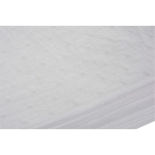 Bonded Sorbent Pad, Oil Only, 15" x 19", 10 gal. Absorbancy Nuna Depot Inc.