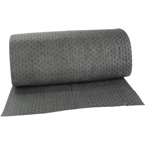 Rouleaux absorbants li&eacute;es, Poids moyen, 150' lo x 30" la, Absorption 16 gal. Nuna Depot Inc.