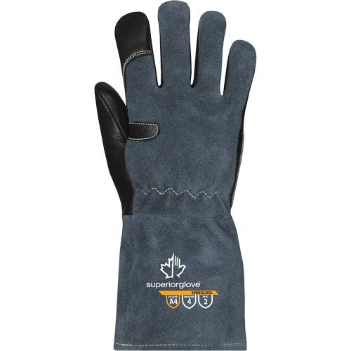 Gants de soudage MIG Endura 398KGLBGL, Cuir fleur de vache, Taille T-petit Nuna Depot Inc.