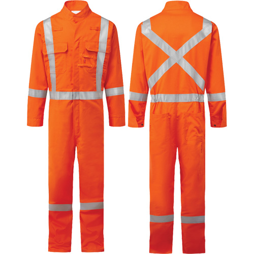 Combinaison FR Bizflame 88/12 Iona 7 oz. FR510, Taille 36, Orange Nuna Depot Inc.