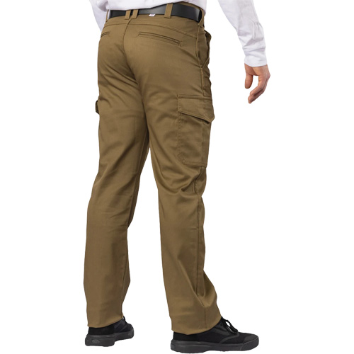 Pantalon cargo Big Flex, Poly-coton/Spandex, Vert olive militaire, Taille 28, Entrejambe 30 Nuna Depot Inc.