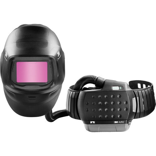 Speedglas G5-01 Heavy-Duty Welding Helmet with Adflo PAPR Assembly, Welding Helmet, Lithium-Ion Battery Nuna Depot Inc.