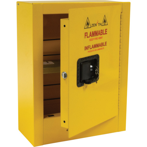 Mini Flammable Safety Cabinet, 2 Gal., 1 Door, 17" W x 22" H x 8" D Nuna Depot Inc.