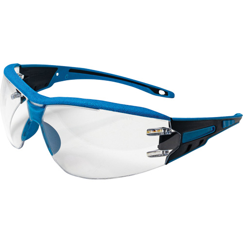 Lunettes de s&eacute;curit&eacute; sans monture Captain d&eacute;tectables par d&eacute;tecteur de m&eacute;taux, Lentille Transparent, Antibu&eacute;e/Anti-&eacute;gratignures, ANSI Z87+/R&eacute;pond ou surpasse la norme CSA Z94.3 Nuna Depot Inc.