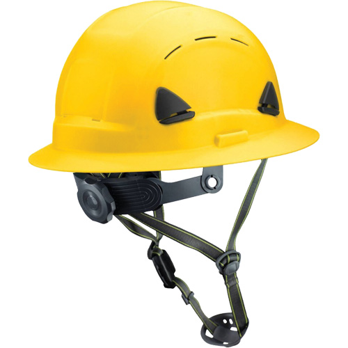 Fibre Metal Climbing Style Helmet with Full Brim, Meets CSA Type 2, Ratchet Suspension, Vented Nuna Depot Inc.