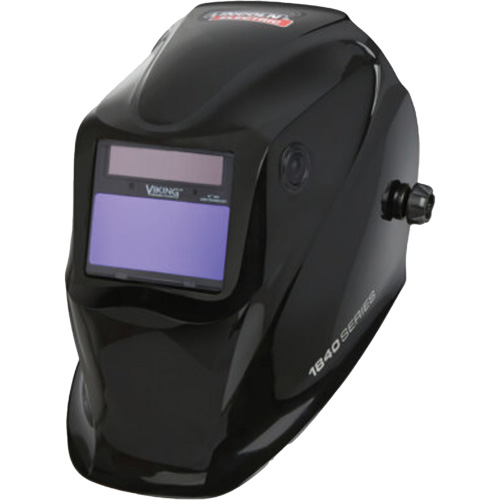 VIKING 1840 Series Auto-Darkening Welding Helmet, 7 - 13 Shade Range, Black Nuna Depot Inc.