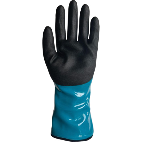 Gants alimentaires de protection contre les produits chimiques, le froid et la coupe, Taille 7, 12" lo, PVC, Doublure en Nylon Nuna Depot Inc.