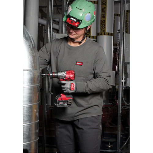 T-shirt &agrave; manches longues avec poches GRIDIRON, Femmes, T-petit, Noir Nuna Depot Inc.