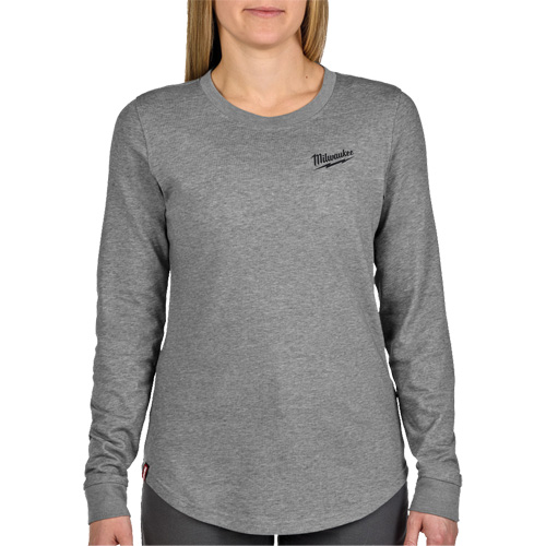 T-shirt hybride &agrave; manches longues FREEFLEX, Femmes, T-petit, Gris Nuna Depot Inc.