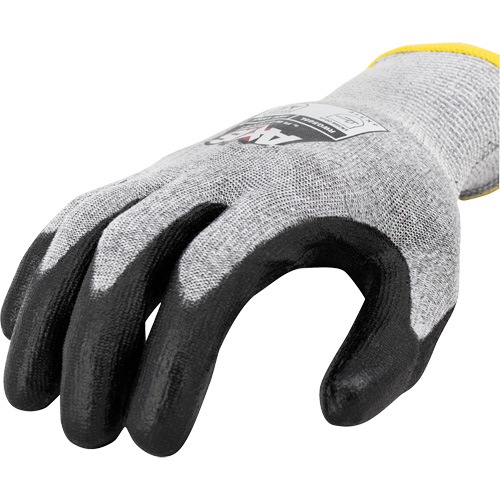 RWG566 AXIS Cut Protection Touchscreen Work Glove, Size Medium, 18 Gauge, Polyurethane Coated, Stainless Steel/HPPE Shell, ASTM ANSI Level A5/EN 388 Level E Nuna Depot Inc.