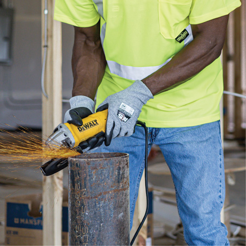 RWG566 AXIS Cut Protection Touchscreen Work Glove, Size Medium, 18 Gauge, Polyurethane Coated, Stainless Steel/HPPE Shell, ASTM ANSI Level A5/EN 388 Level E Nuna Depot Inc.