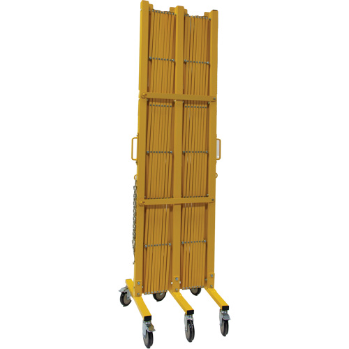 Expandable Barrier, 84" H x 20' L, Yellow Nuna Depot Inc.