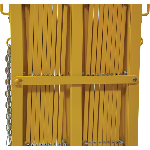 Expandable Barrier, 84" H x 20' L, Yellow Nuna Depot Inc.
