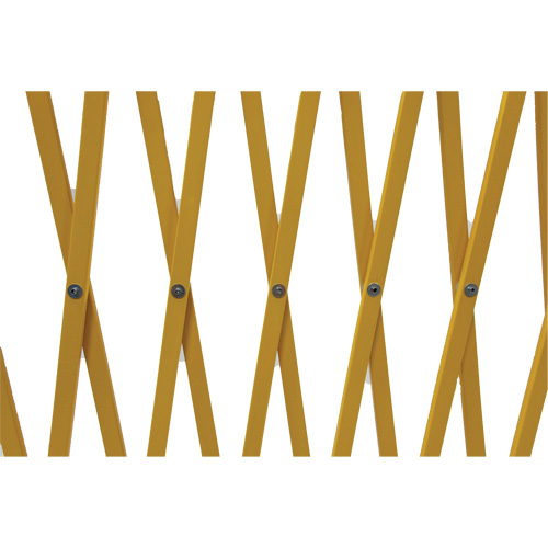 Expandable Barrier, 84" H x 20' L, Yellow Nuna Depot Inc.