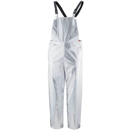 Heat Reflective Bib-Overalls, 2X-Large, Aluminized PBI Kevlar&reg; Nuna Depot Inc.