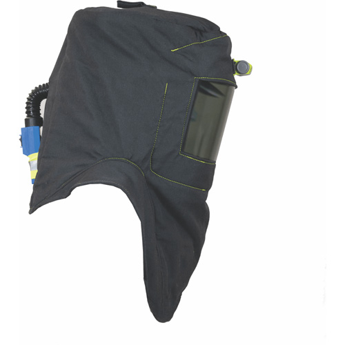Cagoule de protection contre l'arc &eacute;lectrique TCG, Noir, 40 cal/cm², ANSI Z87.1/ASTM F1506/ASTM F1959/ASTM F2178/R&eacute;pond ou surpasse la norme CSA Z462/NFPA 70E, 4 Arc &eacute;lectrique EPI cat&eacute;gorie niveau Nuna Depot Inc.
