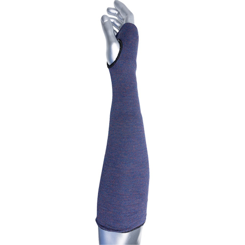 Manchette ASP &agrave; 2 plis avec trou pour pouce ECO Series Kut Gard, Aramide, 14", ASTM ANSI niveau A3, Mauve Nuna Depot Inc.