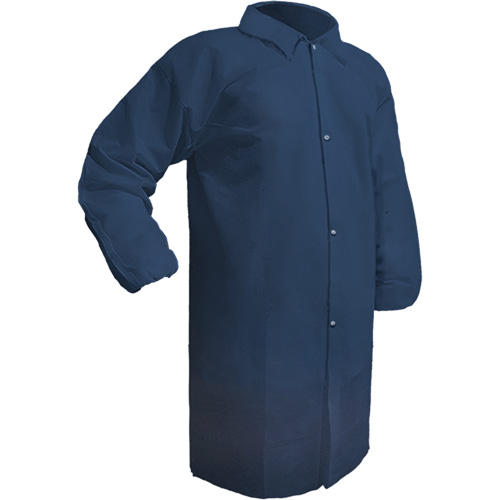 Care Lab Coat, Polypropylene, Medium, Blue Nuna Depot Inc.