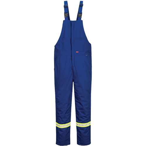 Bizflame&reg; 88/12 Insulated Bib Pants, Cotton/Nylon, Medium (Tall), Blue Nuna Depot Inc.