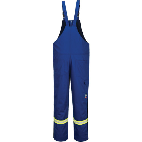 Bizflame&reg; 88/12 Insulated Bib Pants, Cotton/Nylon, Medium (Tall), Blue Nuna Depot Inc.