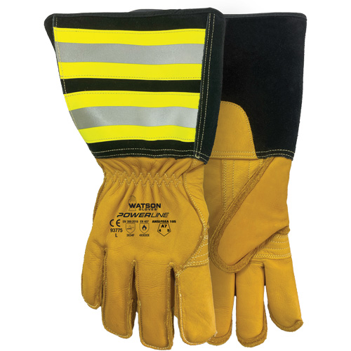 Powerline Water-Resistant Gloves, Leather, Medium Nuna Depot Inc.