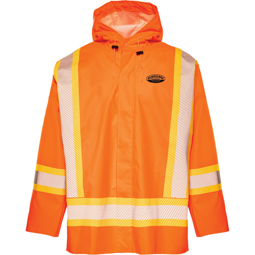 R804 Hurricane Rain Jacket, Small, High Visibility Orange Nuna Depot Inc.